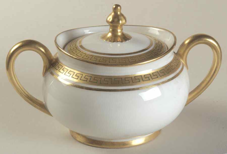 The Athena Sugar Bowl & Lid by Jean Pouyat-1