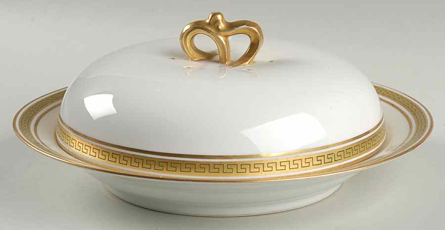 The Athena Muffin Dish & Lid by Jean Pouyat-1