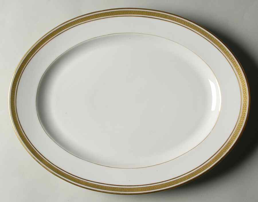 The Athena 15" Oval Serving Platter by Jean Pouyat-1