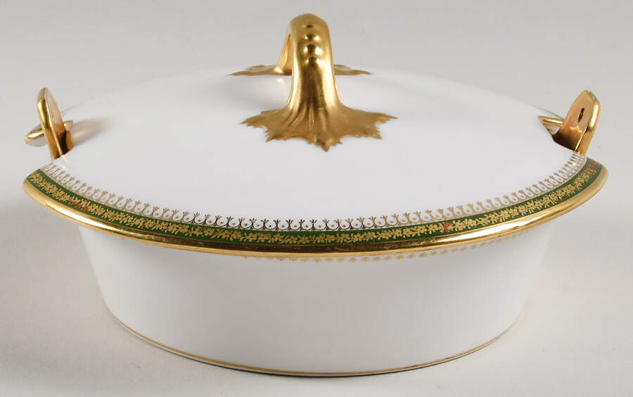 Narbonne (Verge, Rim) Butter Tub & Lid by Jean Pouyat-1