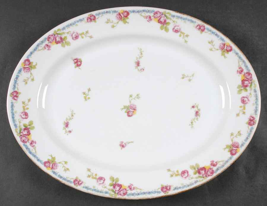 POY22 15" Oval Serving Platter by Jean Pouyat-1