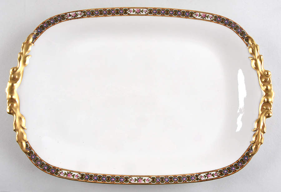 POY28 14" Oval Serving Platter by Jean Pouyat-1