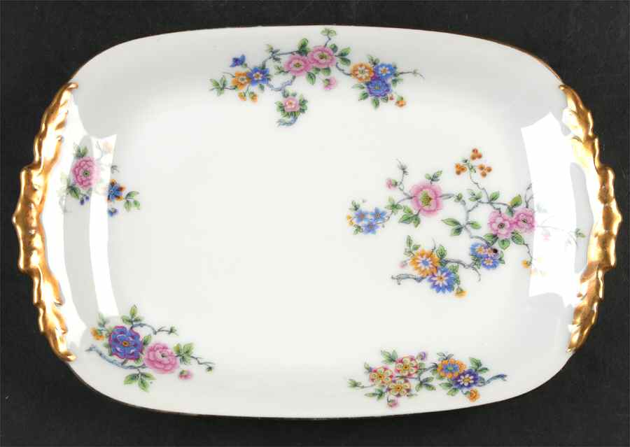 Rheims 11" Rectangular Serving Platter by Jean Pouyat-1