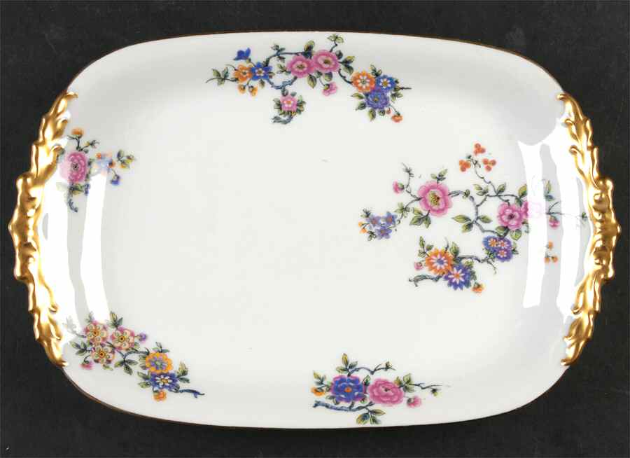 Rheims 12" Rectangular Serving Platter by Jean Pouyat-1