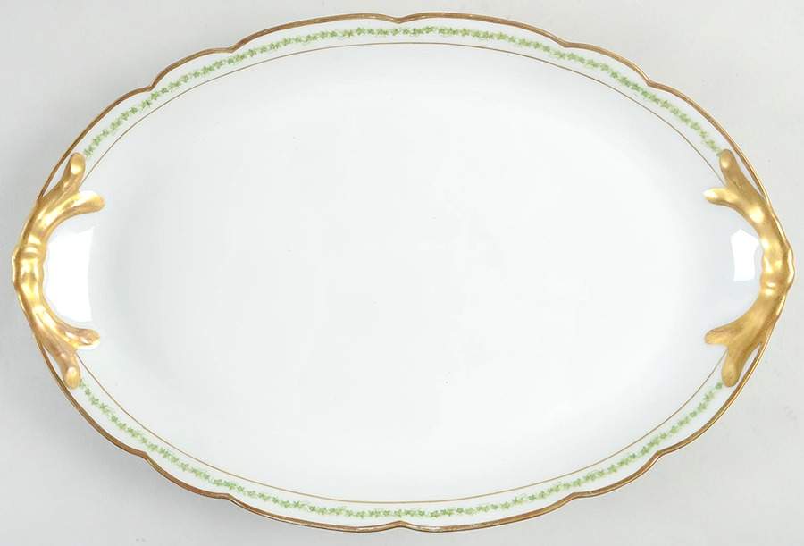 POY48 14" Oval Serving Platter by Jean Pouyat-1