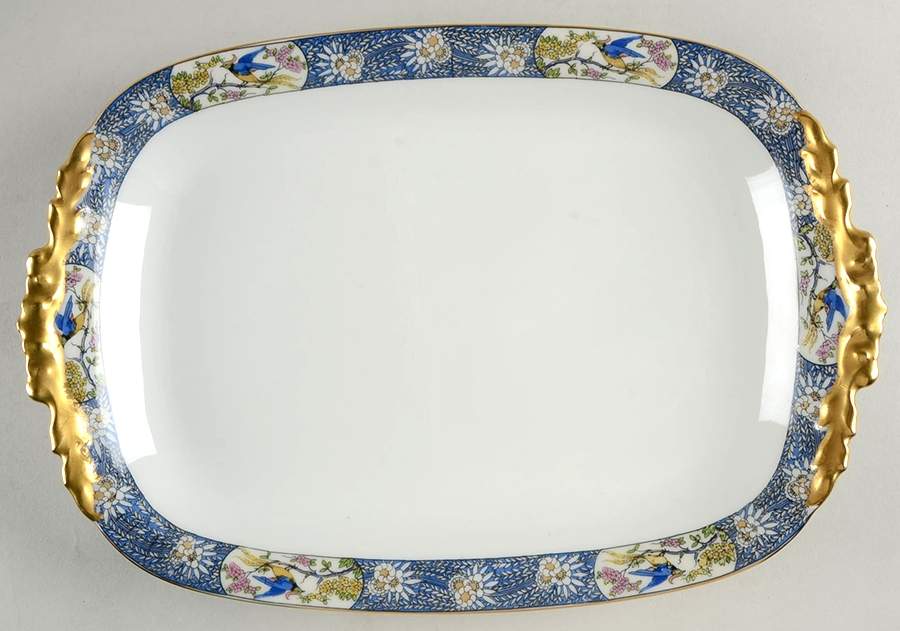 POY50 14" Oval Serving Platter by Jean Pouyat-1
