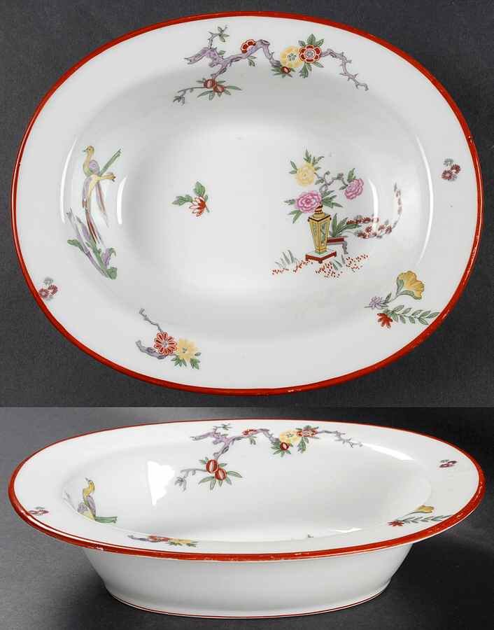 POY52 9" Oval Vegetable Bowl by Jean Pouyat-1