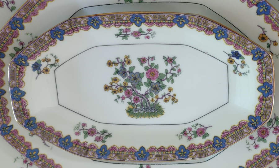 POY56 9" Oval Serving Platter by Jean Pouyat-1