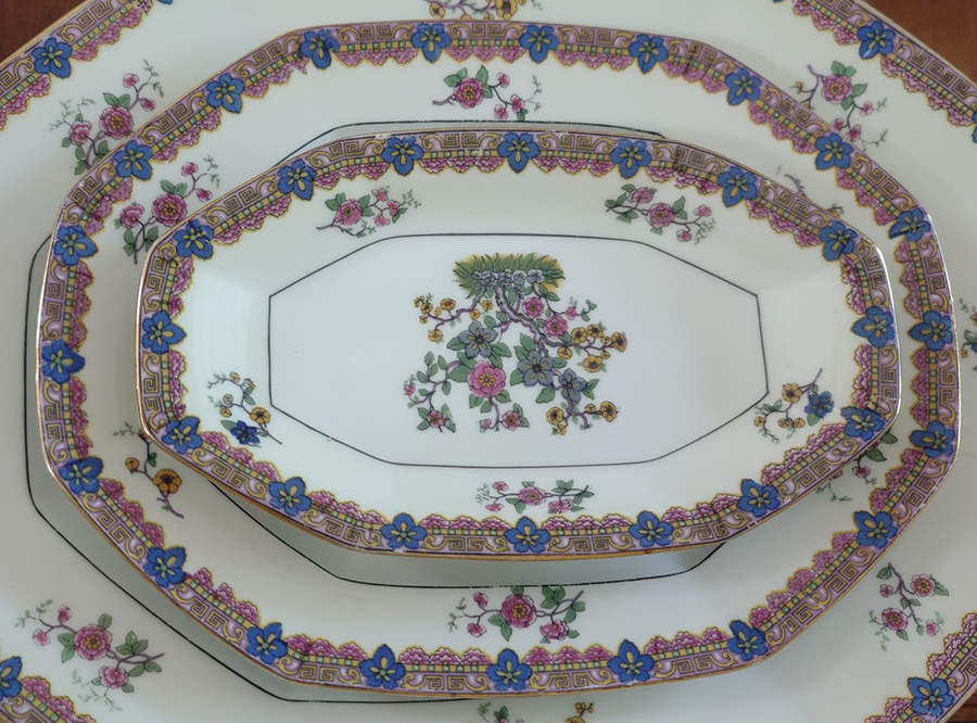 POY56 11" Oval Serving Platter by Jean Pouyat-1