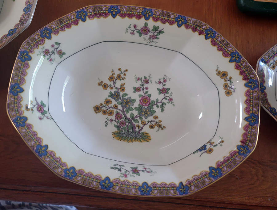 POY56 10" Oval Vegetable Bowl by Jean Pouyat-1