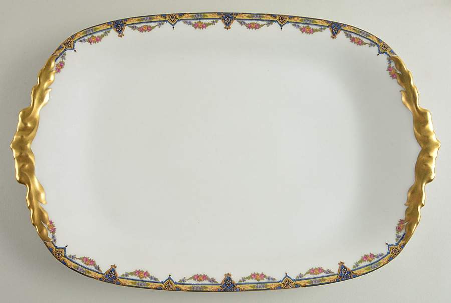 POY74 19" Oval Serving Platter by Jean Pouyat-1