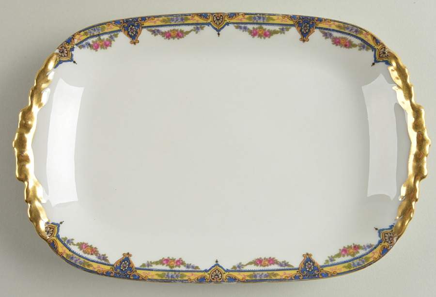 POY74 11" Oval Serving Platter by Jean Pouyat-1
