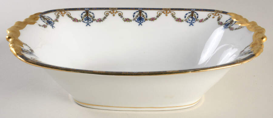 POY94 10" Oval Vegetable Bowl by Jean Pouyat-1