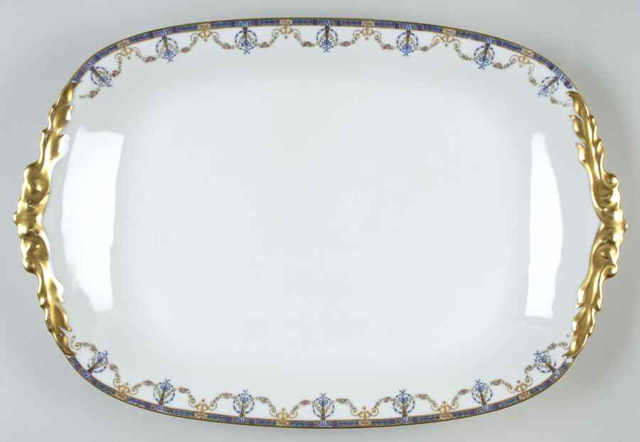 POY94 19" Oval Serving Platter by Jean Pouyat-1
