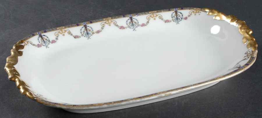 POY94 11" Oval Serving Platter by Jean Pouyat-1