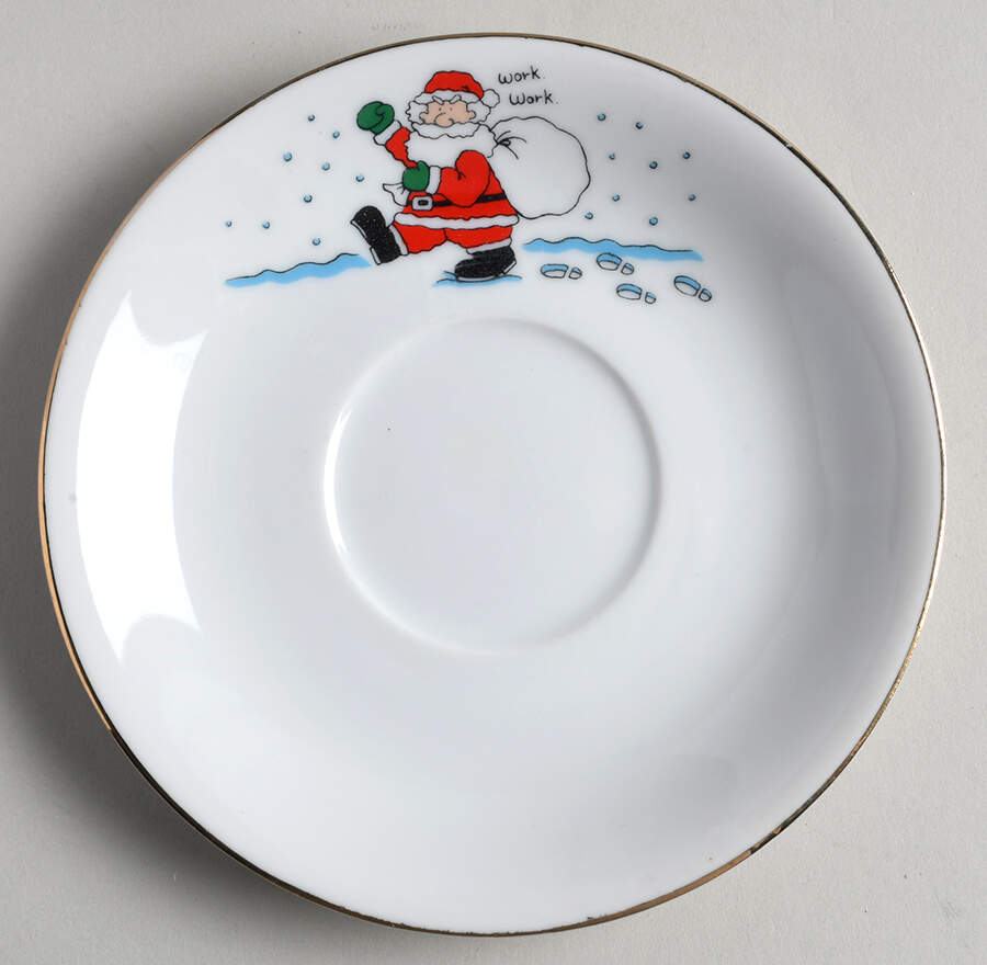 Happy Holiday Saucer by Papel-1