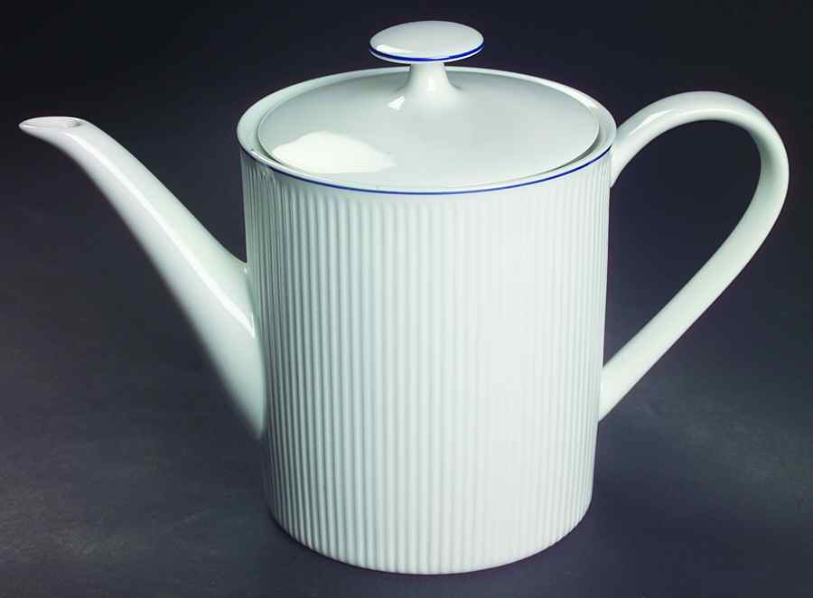 Blue Line Teapot & Lid by Prisma-1