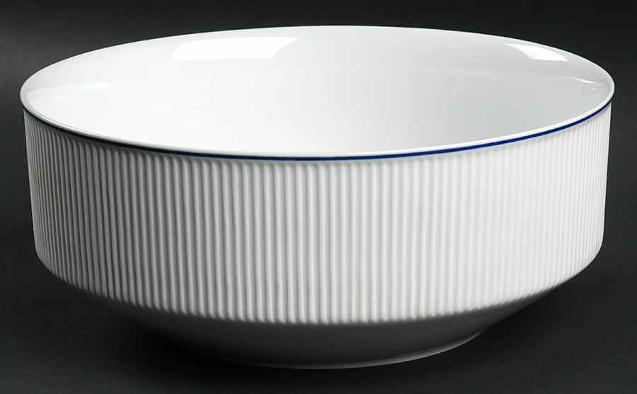 Blue Line 8" Round Vegetable Bowl by Prisma-1
