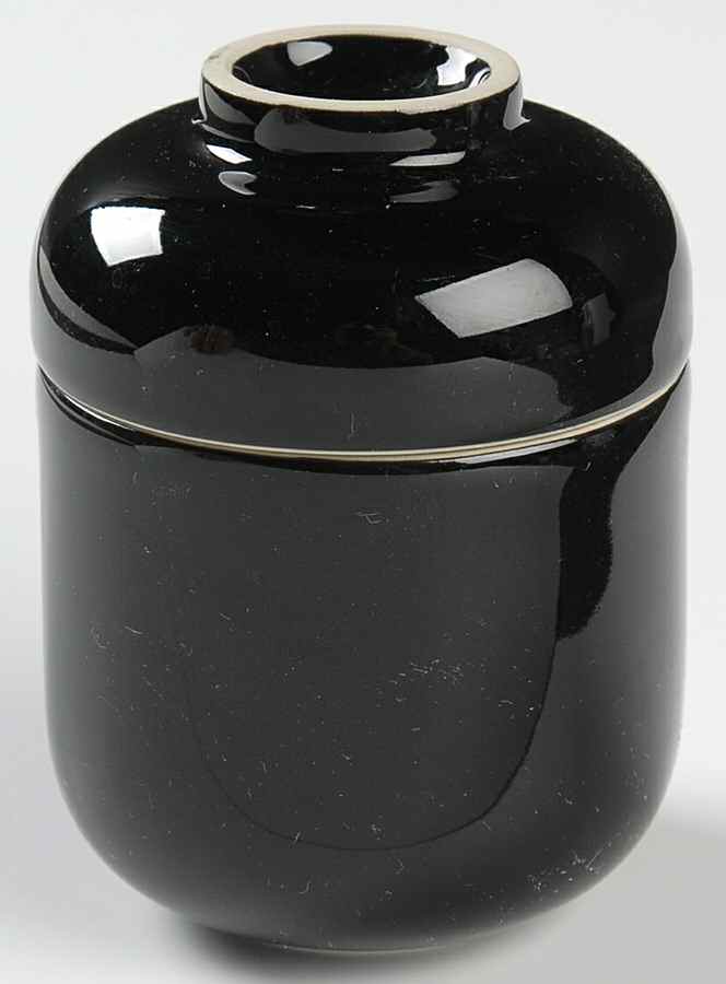 Radius Black Sugar Bowl & Lid by Prisma-1