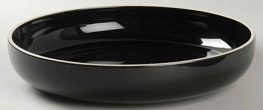 Radius Black Coupe Soup Bowl by Prisma-1