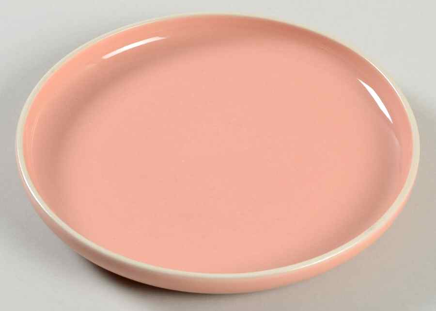 Radius Coral Salad Plate by Prisma-1