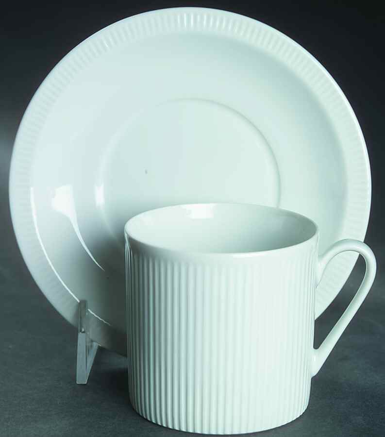 Vienna Flat Cup & Saucer Set by Prisma-1