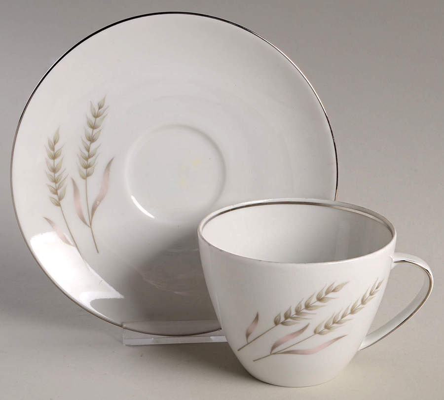 Serenade Flat Cup & Saucer Set by Prudential-1