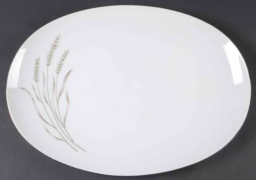 Serenade 15" Oval Serving Platter by Prudential-1