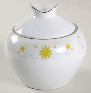 Alpine Gold Sugar Bowl & Lid by Premiere-1
