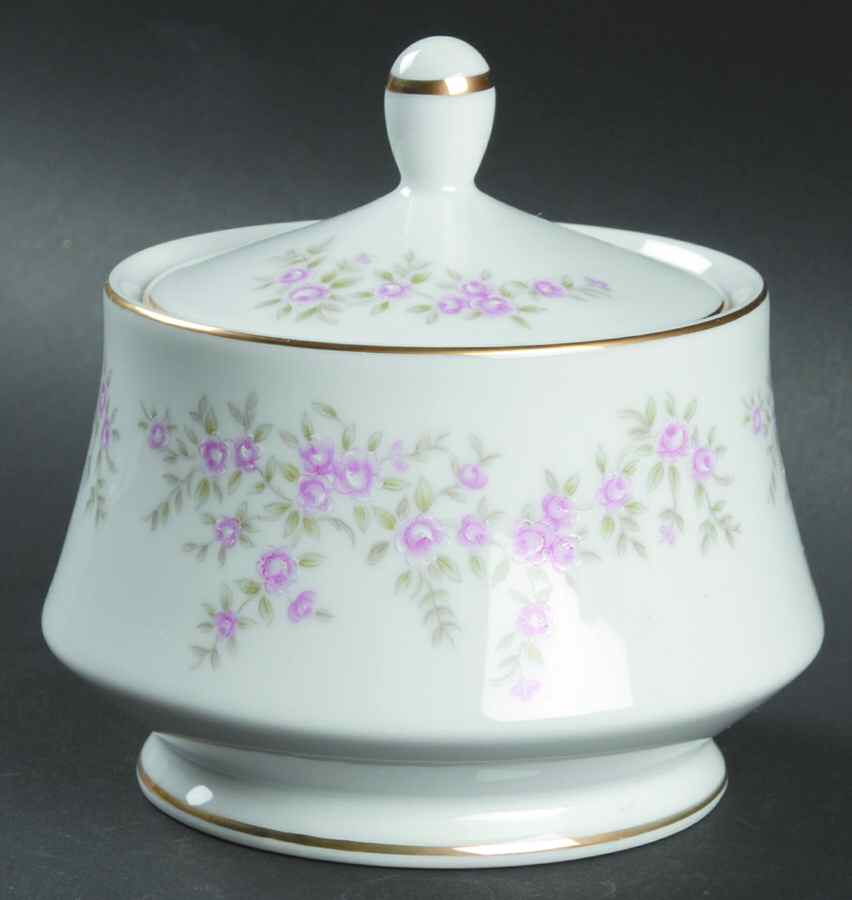 April Rose Sugar Bowl & Lid by Premiere-1