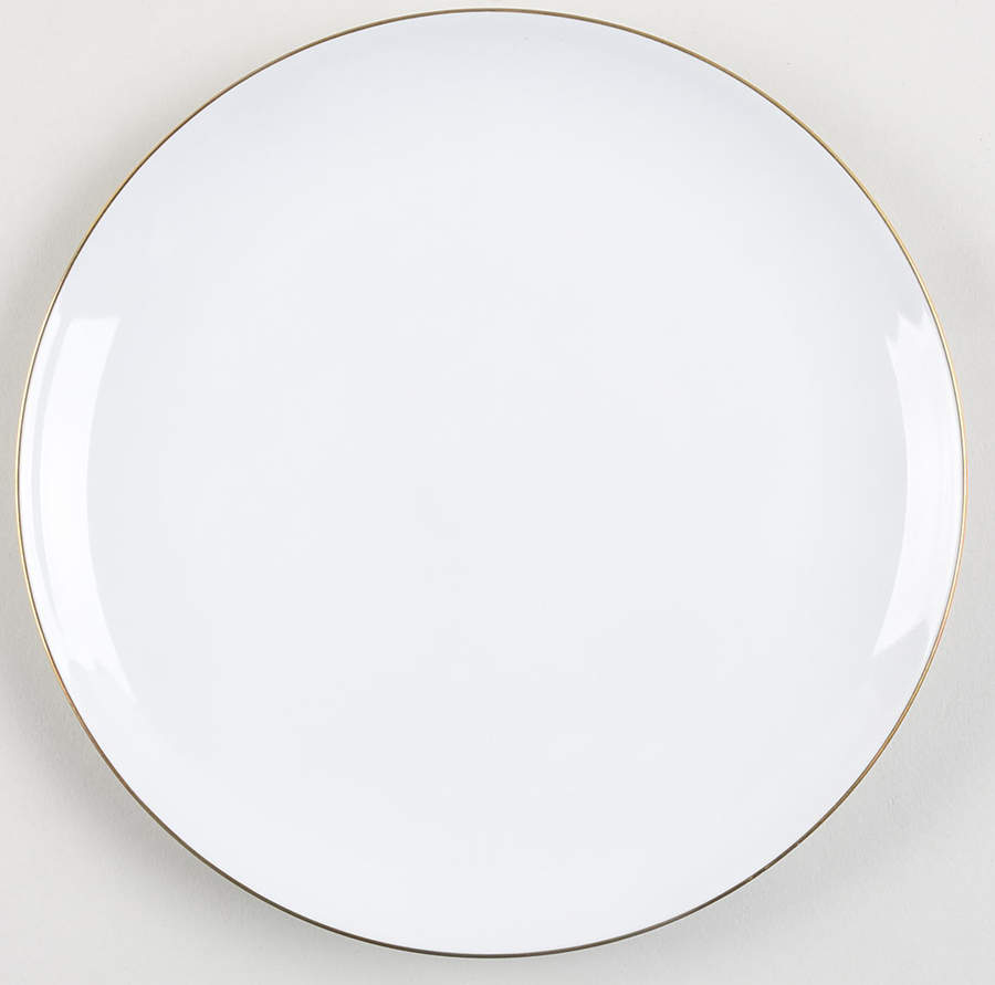 Band of Gold Salad Plate by Premiere-1