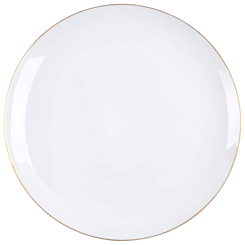 Band of Gold Dinner Plate by Premiere-1