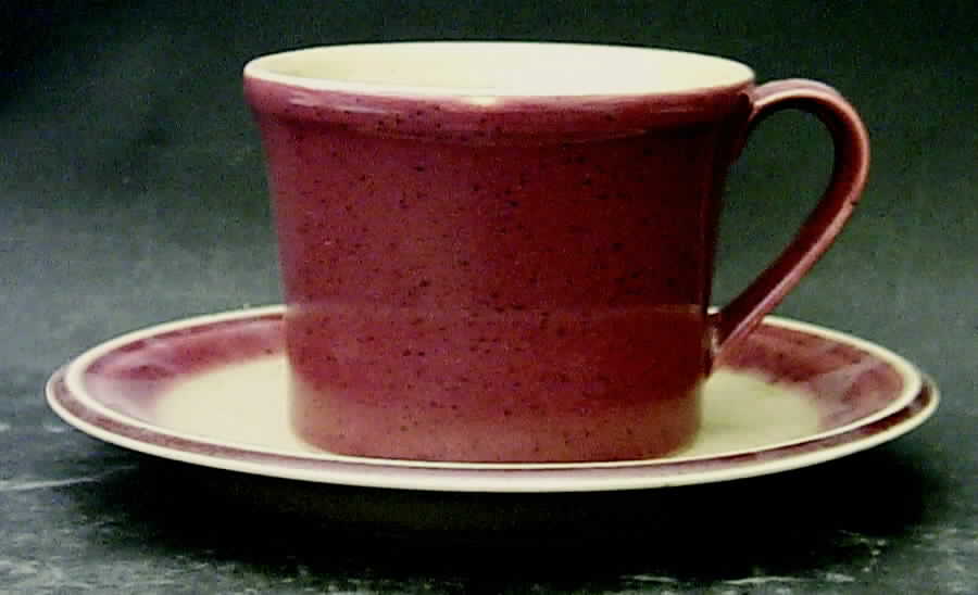 Bali Flat Cup & Saucer Set by Premiere-1
