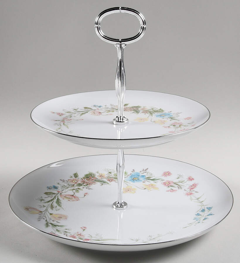 Berkshire 6 5/8"-10"  2 Tiered Serving Tray (Dp, Sp) HC by Premiere-1