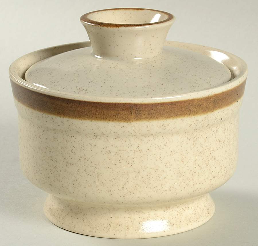 Brownstone Sugar Bowl & Lid by Premiere-1