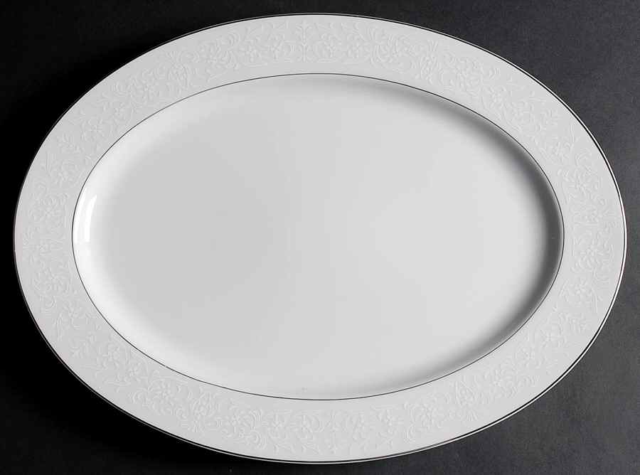 Lamar 16" Oval Serving Platter by Premiere-1