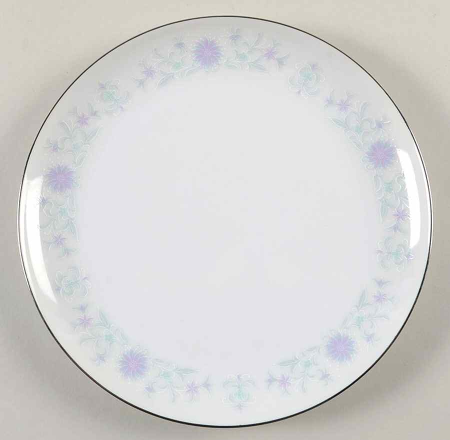 Lavender Rose Salad Plate by Premiere-1