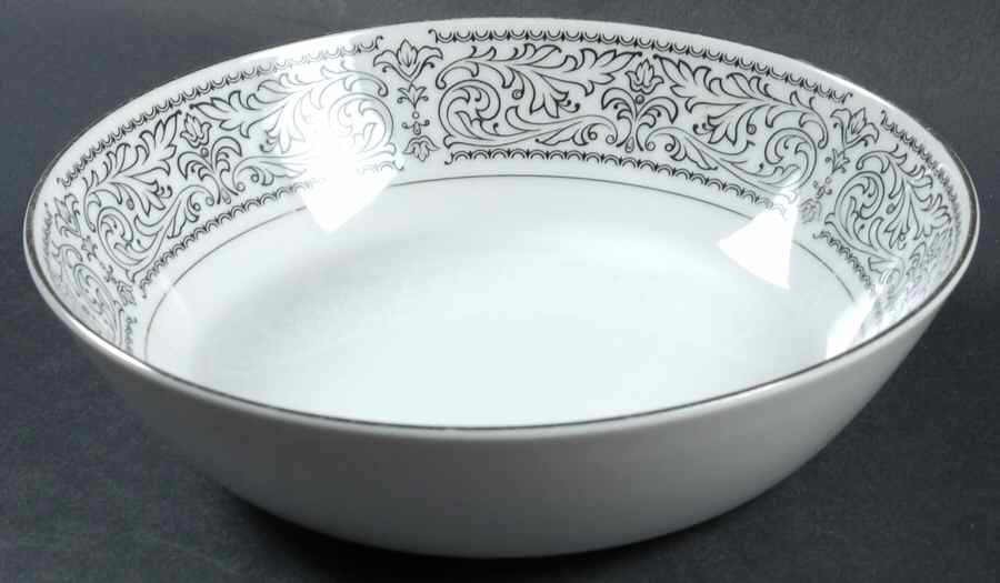 London Terrace (Platinum) Coupe Cereal Bowl by Premiere-1