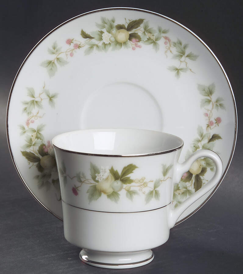 Pickwick Footed Cup & Saucer Set by Premiere-1