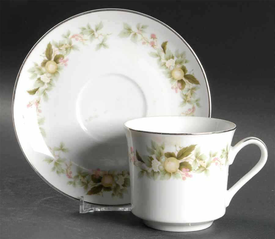 Pickwick Flat Cup & Saucer Set by Premiere-1