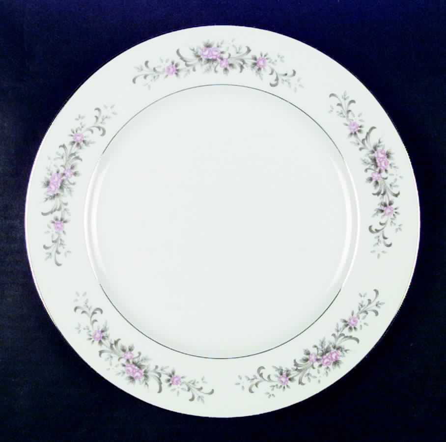 Rose Garden Dinner Plate by Premiere-1