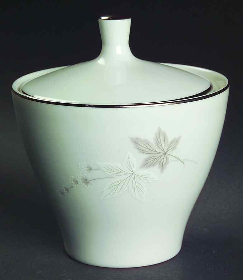 Silver Maple Sugar Bowl & Lid by Premiere-1