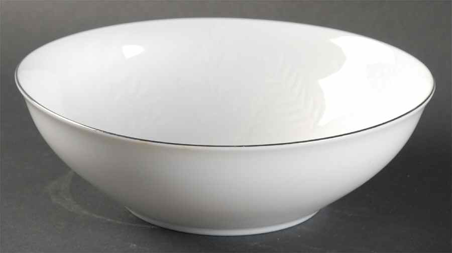 Snow Fern Coupe Cereal Bowl by Premiere-1