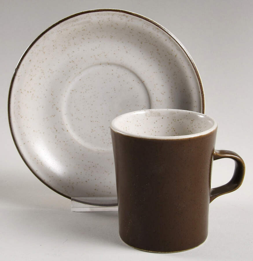White Sands Flat Cup & Saucer Set by Premiere-1