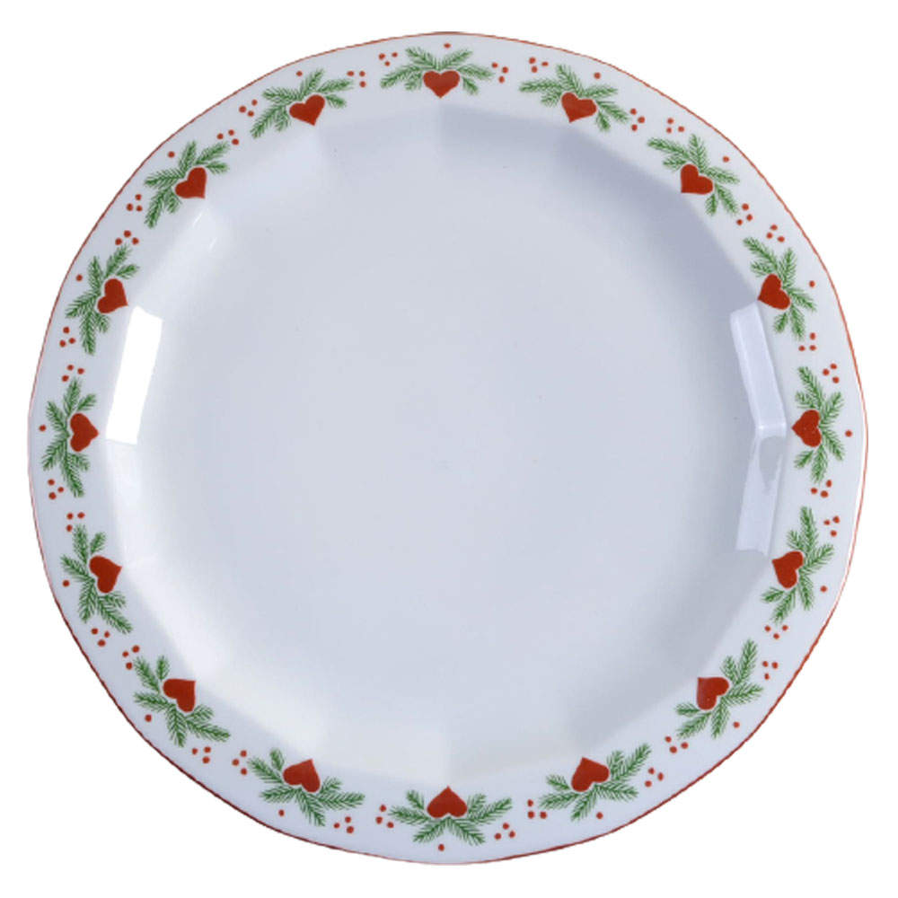 Hearts & Pines (Multisided) Dinner Plate by Porsgrund-1