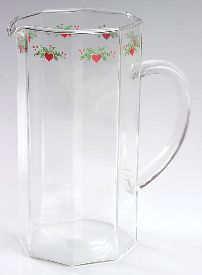 Hearts & Pines (Multisided) 40 Oz Glassware Pitcher by Porsgrund-1