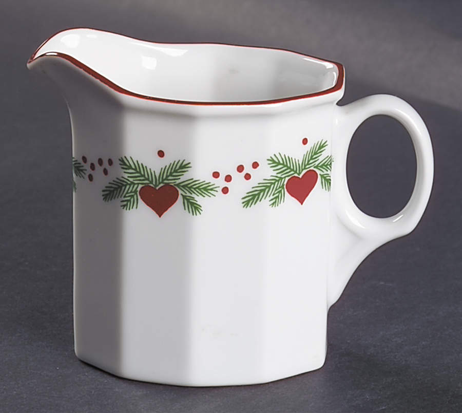 Hearts & Pines (Multisided) Creamer by Porsgrund-1