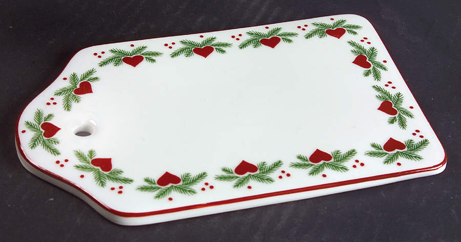 Hearts & Pines (Multisided) Cheese and Cracker Board by Porsgrund-1