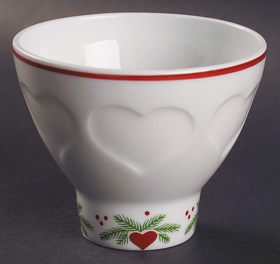 Hearts & Pines (Multisided) Votive Candleholder by Porsgrund-1