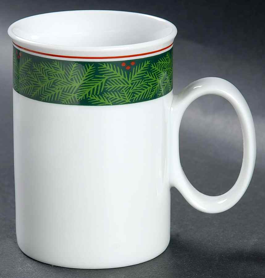 Hearts & Pines (Multisided) Flat Cup by Porsgrund-1